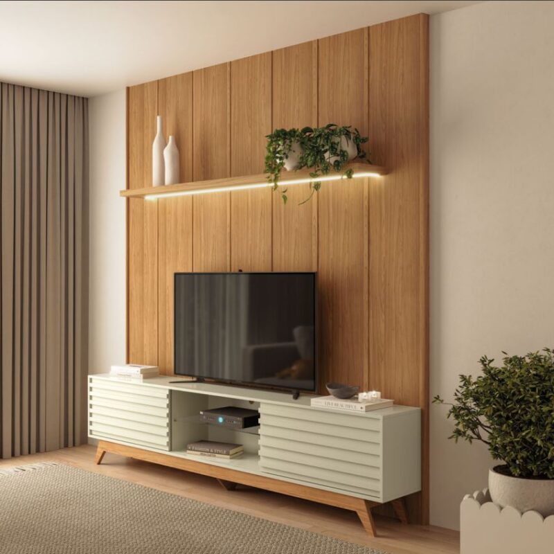RACK COM PAINEL LAURA